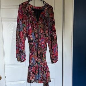 Floral Long Sleeve Dress